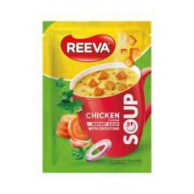 Reeva instant csirkeízű leves krutonnal 17g