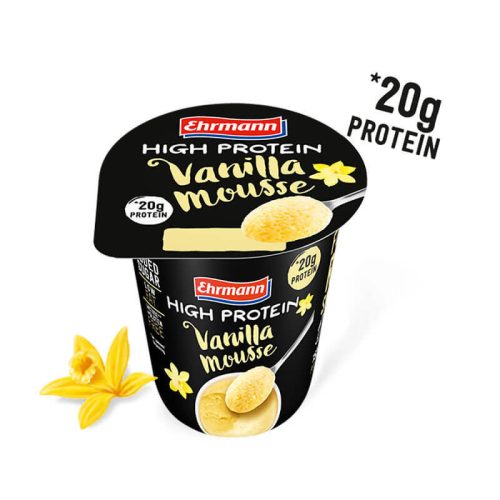 Ehrmann proteines mousse vanília és csokoládé 200g