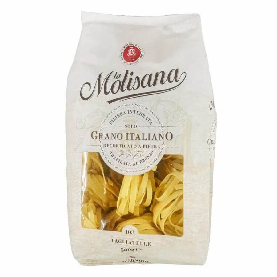 A La Molisana tésztának újrahasznosított csomagolása van